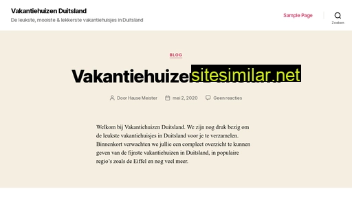 vakantiehuizen-duitsland.nl alternative sites