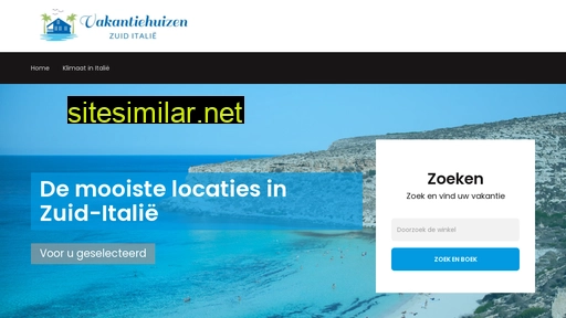 vakantiehuizenzuiditalie.nl alternative sites
