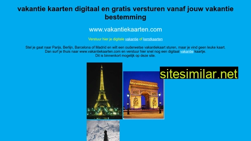 vakantiekaarten.nl alternative sites