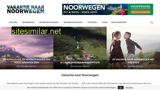vakantienaarnoorwegen.nl alternative sites
