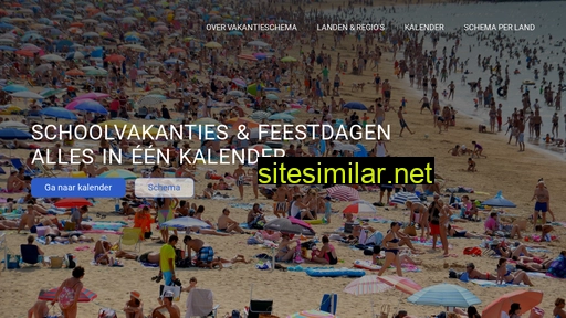 vakantieschema.nl alternative sites