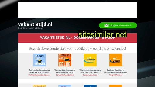 vakantietijd.nl alternative sites