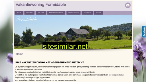 vakantiewoningformidable.nl alternative sites