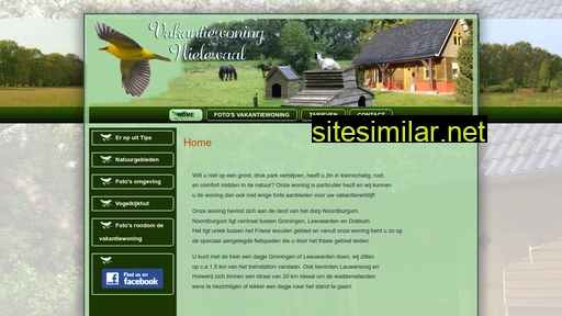 vakantiewoningwielewaal.nl alternative sites