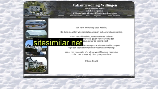 vakantiewoningwillingen.nl alternative sites