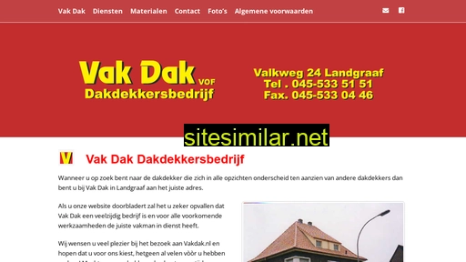 vakdak.nl alternative sites