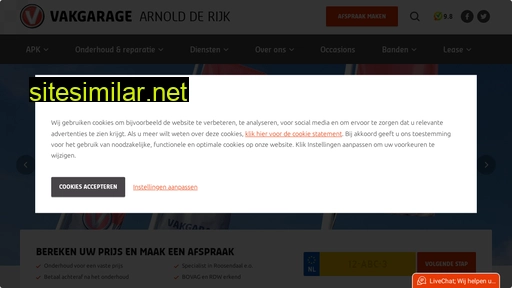 vakgaragearnoldderijk.nl alternative sites