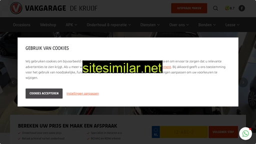 vakgaragedekruijf.nl alternative sites