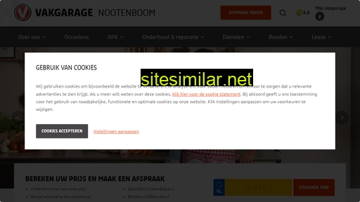 vakgaragenootenboom.nl alternative sites