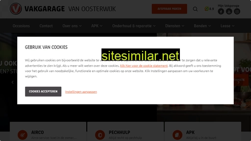 vakgaragevanoosterwijk.nl alternative sites