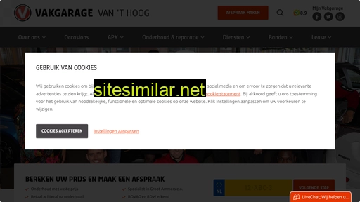 vakgaragevanthoog.nl alternative sites