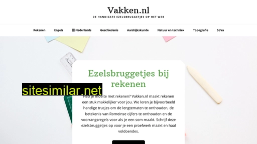 vakken.nl alternative sites