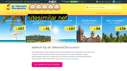vakantiediscounter.nl alternative sites