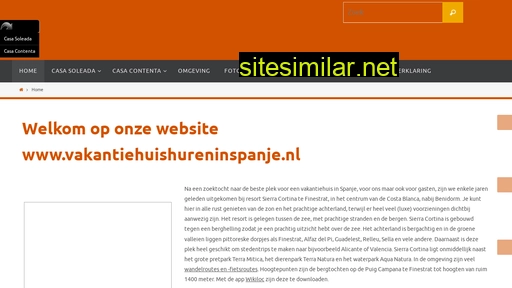 vakantiehuishureninspanje.nl alternative sites