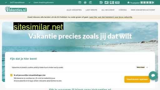 vakanties.nl alternative sites