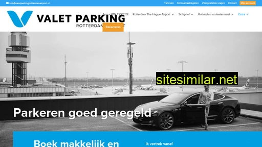 valetparkingrotterdamairport.nl alternative sites