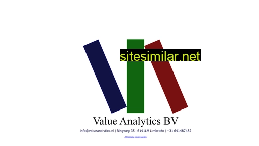 valueanalytics.nl alternative sites