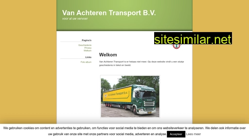 vanachterentransport.nl alternative sites