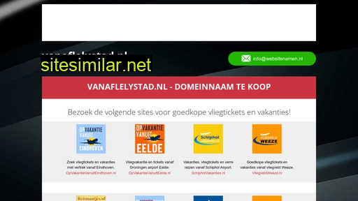 vanaflelystad.nl alternative sites