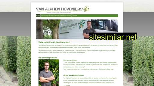 vanalphenhoveniers.nl alternative sites