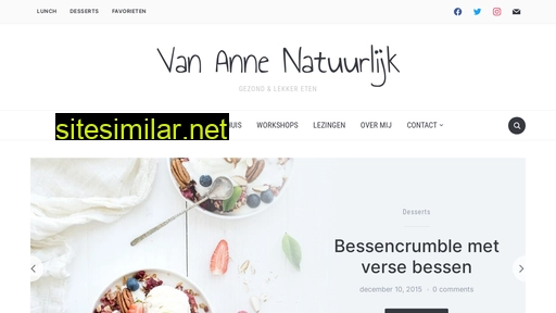 vanannenatuurlijk.nl alternative sites