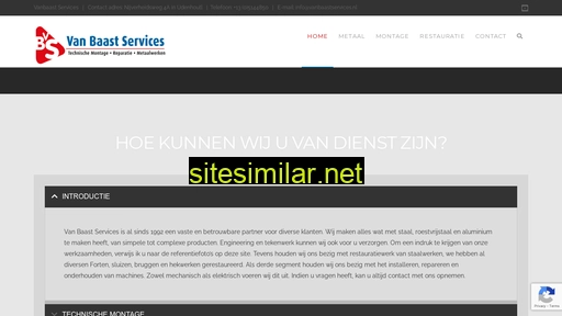 vanbaastservices.nl alternative sites