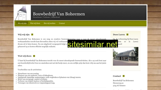 vanboheemenbouw.nl alternative sites