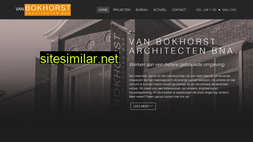 vanbokhorstarchitecten.nl alternative sites