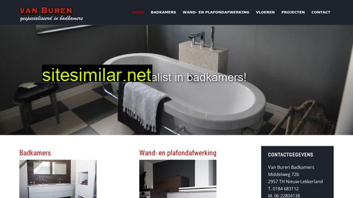 vanburenbadkamers.nl alternative sites