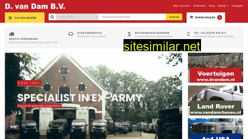 vandamonderdelen.nl alternative sites