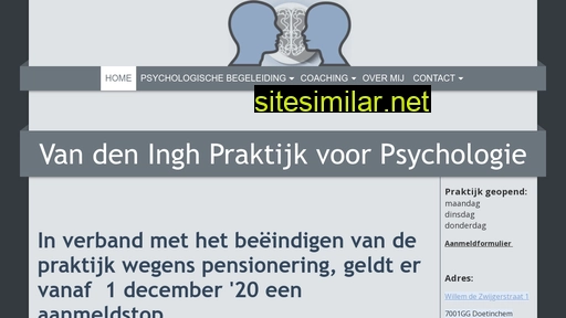 vandeninghpsychologie.nl alternative sites