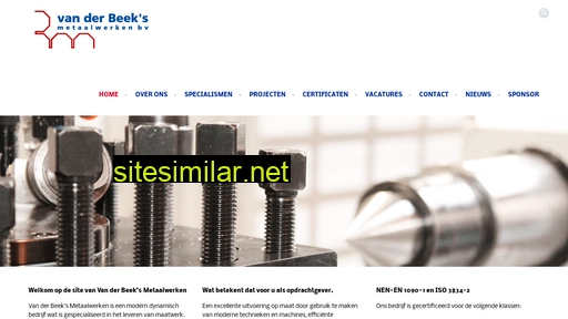 vanderbeeksmetaalwerken.nl alternative sites