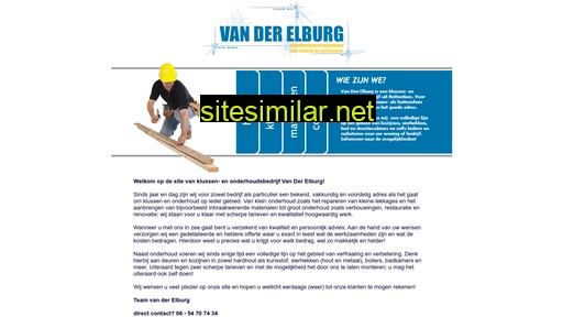 vanderelburg.nl alternative sites