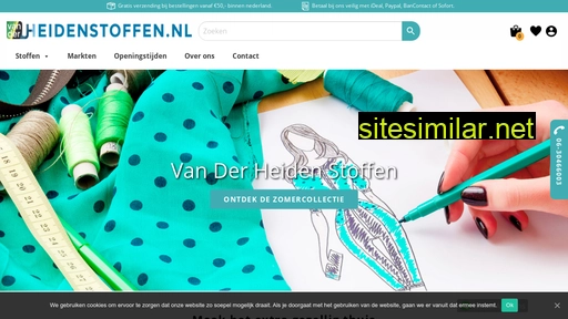 vanderheidenstoffen.nl alternative sites