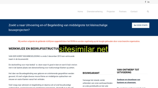 vanderhorstbouwbegeleiding.nl alternative sites