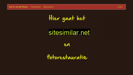 vanderkraan.nl alternative sites