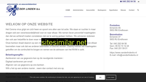 vanderlindenbv.nl alternative sites