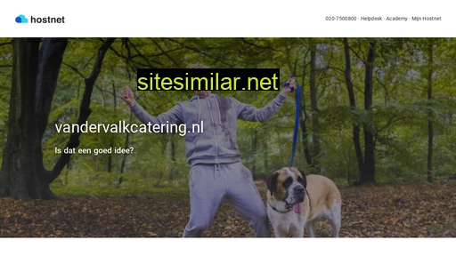 vandervalkcatering.nl alternative sites