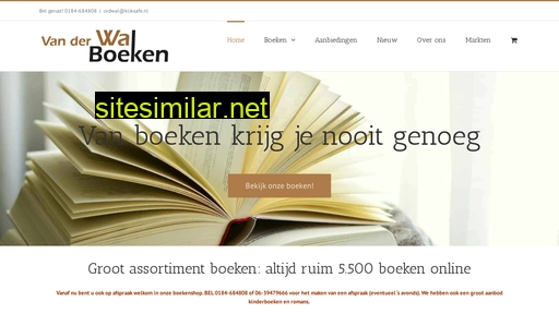 vanderwalboeken.nl alternative sites