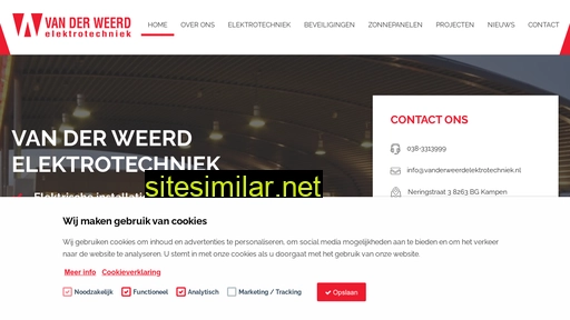 vanderweerdelektrotechniek.nl alternative sites