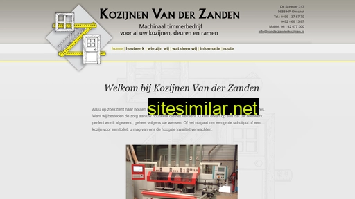 vanderzandenkozijnen.nl alternative sites
