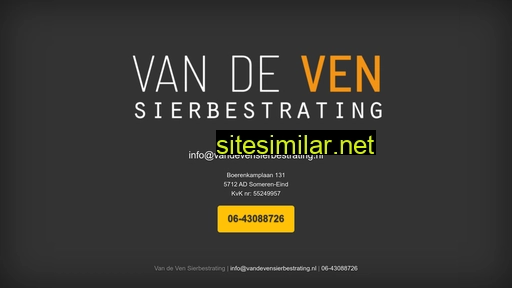 vandevensierbestrating.nl alternative sites