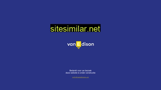 vanedison.nl alternative sites