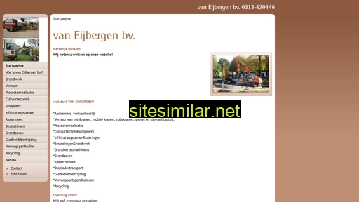 vaneijbergen.nl alternative sites
