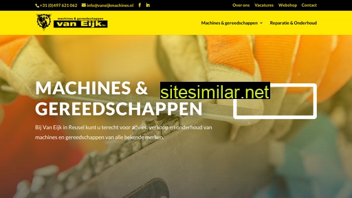 vaneijk-machines.nl alternative sites