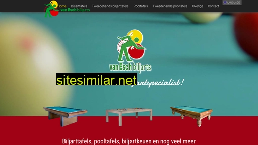 vaneschbiljarts.nl alternative sites