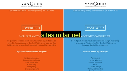 vangoud.nl alternative sites