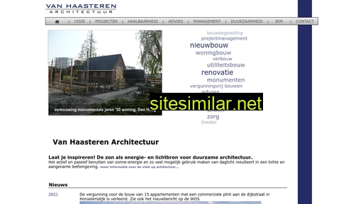 vanhaasteren-architectuur.nl alternative sites