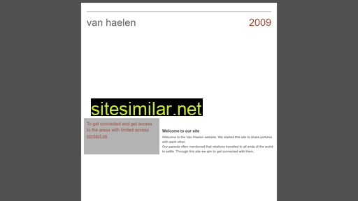 vanhaelen.nl alternative sites