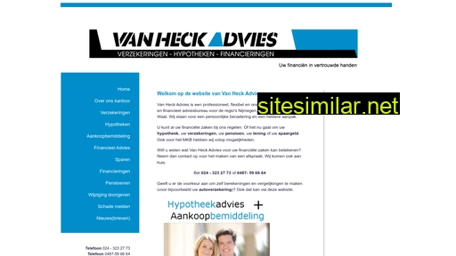 vanheckadvies.nl alternative sites